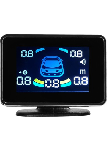 Araba Park Sensörü Geri Vites Radarları Sistemi Ön ve Arka Destek Sesli Uyarı / Buzzer / Sessiz 4 Park Sensörü ile Mesafe Algılama LCD Mesafe Göstergesi Ses Seviyesi Ayarlanabilir (Yurt Dışından) fiyatları