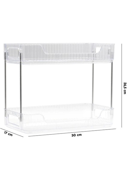 İki Katlı Çok Amaçlı Takı ve Makyaj Organizeri Renk fiyatları