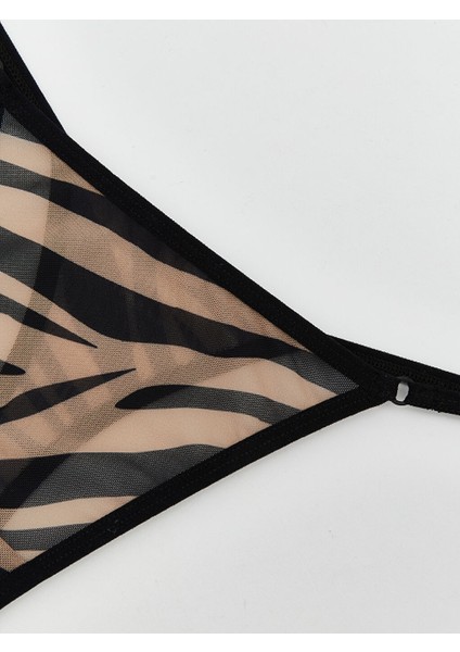 Yeni Sezon Leopar Desenli Fantezi Tanga Kulot - S5PH66Z8 modelleri