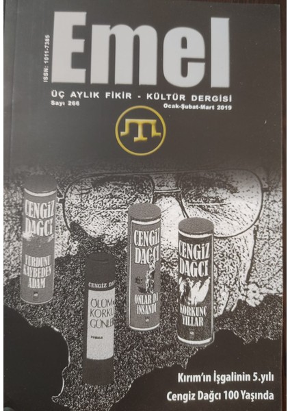 Üç Aylık Fikir - Kültür Dergisi / Sayı 266 /2019 Kırım'ın Işgalinin 5.yılı Cengiz Dağcı 1