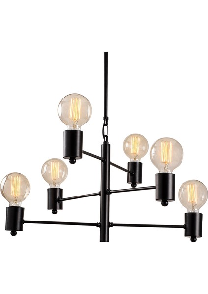 Hexa 6936 Rustik Avize Aydınlatma | Bylamp