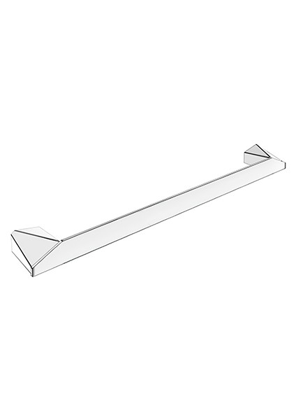 Modern Krom Duvar Tipi Havluluk – Paslanmaz, Şık ve Dayanıklı Tasarım