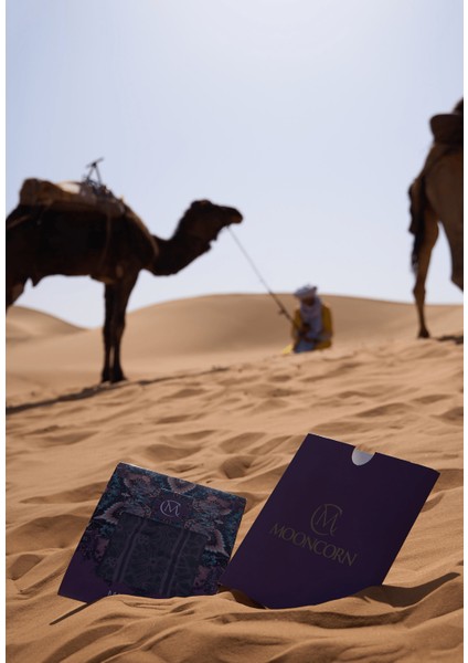 Velora Desen Çift Taraflı Şal Acı Kahve-Bej