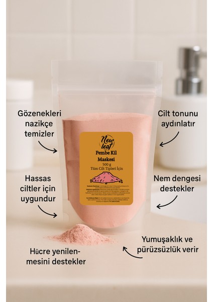 Pembe Kil Maskesi 500 gr modelleri