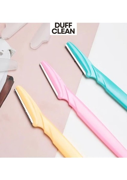 3 Adet Sarı Pinkblue 3 Adet/takım Kadın Jilet Makyaj Yüz Kaş Dudak Jilet Saç Çıkarıcı Keskin Paslanmaz Çelik Kesme Bıçağı modelleri