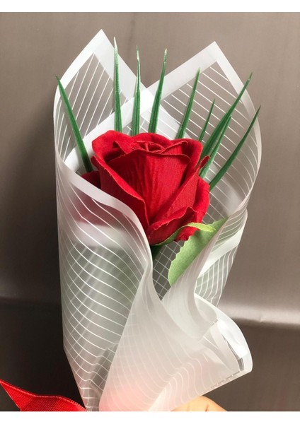Tekli Kırmızı Gül,çiçek Buketi,çiçek,özel Gün modelleri