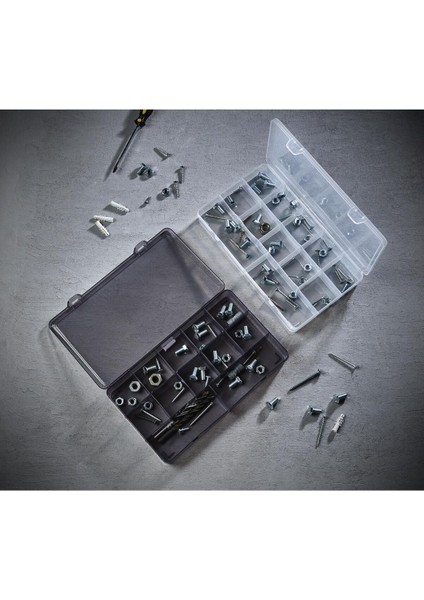 12 Bölmeli Kapaklı Çok Amaçlı Organizer, Düzenleyici, Beyaz indirimleri