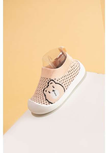 Sakow Çocuk Bebek Bağcıksız Ortopedik Rahat Esnek Kaymaz Taban Günlük Ilk Adım Spor Ayakkabı modelleri