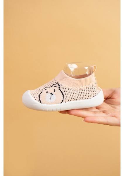 Sakow Çocuk Bebek Bağcıksız Ortopedik Rahat Esnek Kaymaz Taban Günlük Ilk Adım Spor Ayakkabı fırsatları