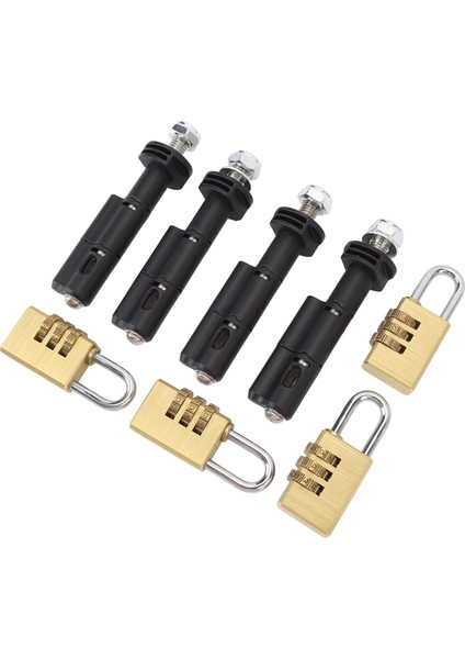 4 Adet 17MM Montaj Pimleri Için Asma Kilit ile Maxtrax Mkıı Kurtarma Panoları Yüksek Mukavemetli Montaj Pimleri Kiti Anti Hırsızlık Emniyet Pimleri Kiti (Yurt Dışından) fiyatları