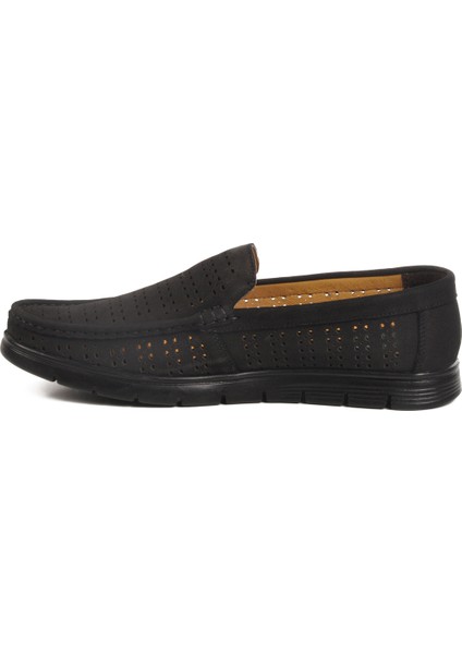 Siyah Nubuk Hakiki Deri Jel Taban Anatomik Erkek Casual Ayakkabı fiyatları