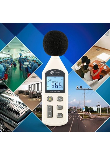Benetech GM1356 Desibel Ölçüm Cihazı | Datalogger Özellikli fiyatları