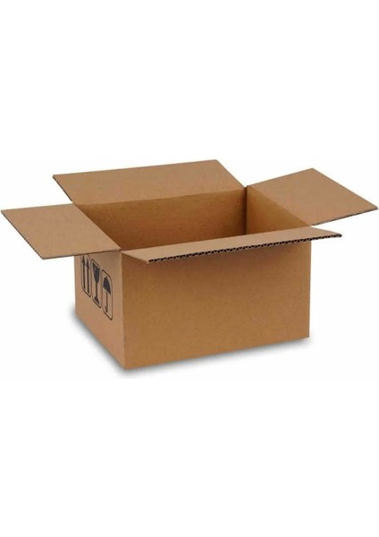 20X20X20 cm Tek Oluklu A-Box Taşıma Kolisi 100 Adet