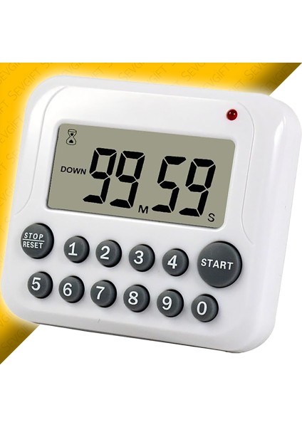 Hızlı Dijital Zamanlayıcı, Ileri Geri Sayım Timer | Ge 367