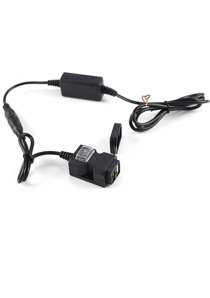 Motosiklet Telefonu Şarj 2.1 A+1A Çift USB Hızlı Şarj Cihazı Su Geçirmez ile On / Off Anahtarı Için Telefon, Tablet, Mp3, Gps Navigasyon (Yurt Dışından) fiyatları