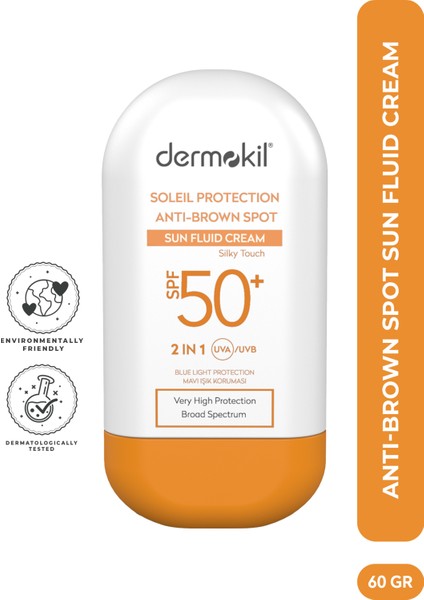 Leke Karşıtı SPF 50+ Fluid Güneş Koruyucu 50 ml