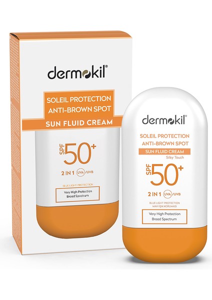 Leke Karşıtı SPF 50+ Fluid Güneş Koruyucu 50 ml fırsatları