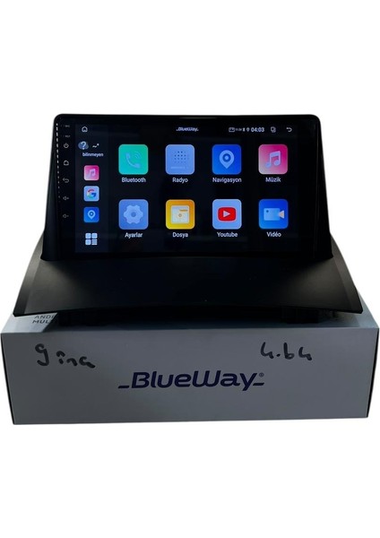 Renault Megane 2 Blueway 4-64 Profesyonel Oem Multimedia