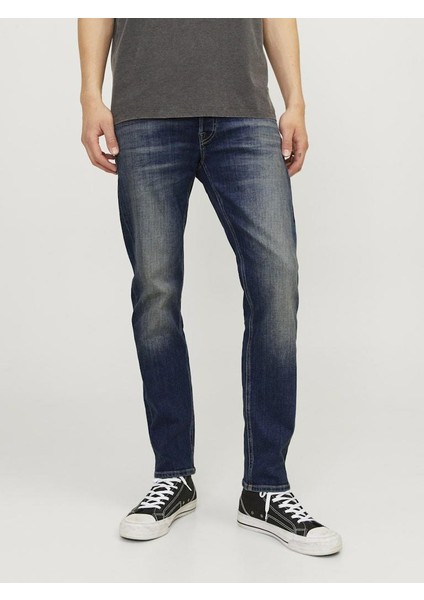 Jack Jones Mıke Tapered Fit Erkek Jean Pantolon 12158610 modelleri