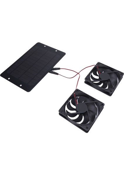 Çift Güneş Fanı Kiti 12V 10W Monokristal Silikon Kullanımı Kolay Güneş Panelı Enerjili Fan Rv Araba Tekne (Yurt Dışından) fırsatları