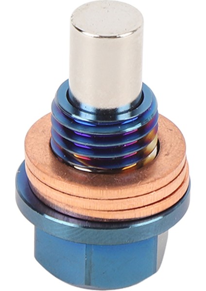 M12 x 1.5 Manyetik Yağ Tahliye Tapası Ti Alaşım Evrensel Özü Küçük Metal Parçacıklar Manyetik Yağ Karteri Tahliye Tapası Yıkayıcı ile (Yurt Dışından) modelleri