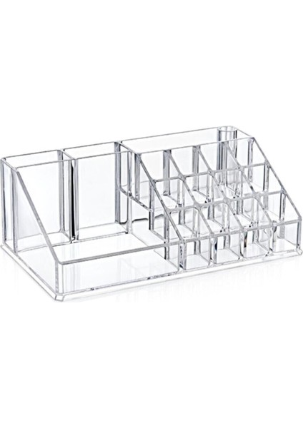 Turkuaz Renkli Çok Bölmeli Makyaj ve Takı Düzenleyici, Şık ve Fonksiyonel Tasarım