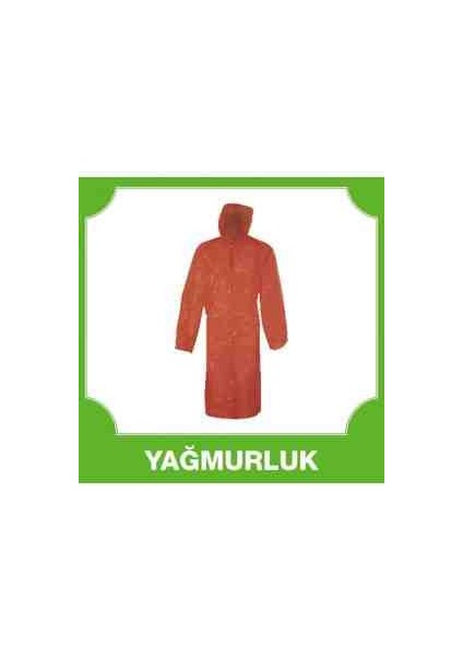 Racon Ponchos Tek Kullanımlık Kullan At Yağmurluk Kırmızı 60X80 fiyatları