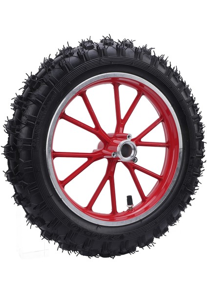 2.5-10 Ön Tekerlek Lastiği Iç Tüp Hub Ka Aşınmaya Dalı 10 Inç Tekerlek Göbeği Lastik 49CC Küçük Off Road Motosiklet Kırmızı (Yurt Dışından) fiyatları