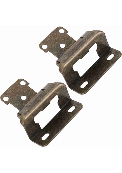 2 Adet Kendinden Kapanan Dolap Menteşesi 1 / 2in Gelişmiş Güvenlik Çelik Yarı Sarma Kaplama Dolap Kapı Menteşesi Mutfak Banyo Için Rv Tekne Kamp Bronz (Yurt Dışından) modelleri