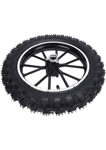 2.5-10 Ön Tekerlek Lastiği Iç Tüp Hub Ka Aşınmaya Dalı 10 Inç Tekerlek Göbeği Lastik 49CC Küçük Off Road Motosiklet Siyah (Yurt Dışından) modelleri