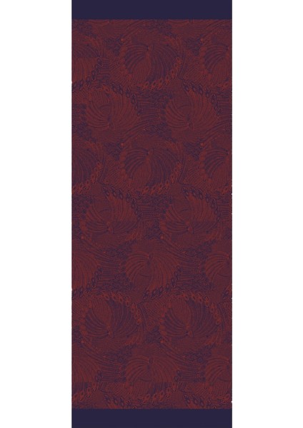 Mayra Desen Çift Taraflı Şal Lacivert-Soğan Kabuğu indirimleri