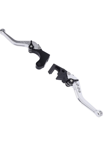 1 Çift Motosiklet Kısa Fren Debriyaj Kolu Alüminyum Alaşım Şık Görünüm Ayarlanabilir Yedek CRF1100L Afrika E N E N E N E N E N E N E N E N E N E 1100 CMX1100 CM1100 Gümüş (Yurt Dışından) modelleri