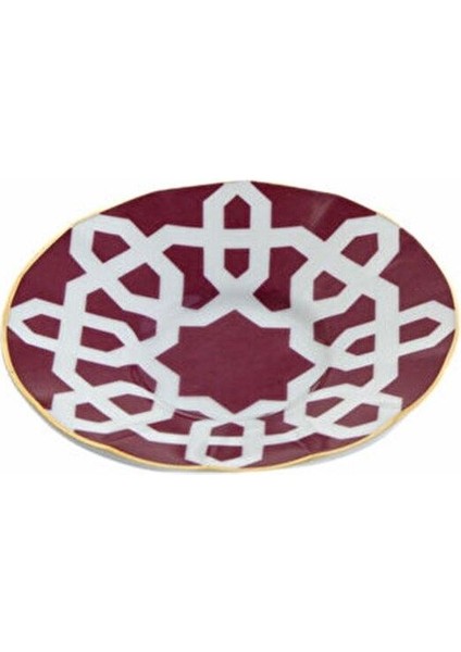 Fuşya Ergonomik Çay Tabakası 12 Cm, Şık ve Kullanışlı Tasarım fiyatları