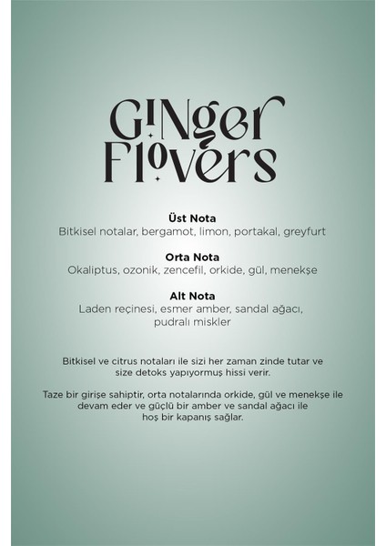 Ginger Flowers Auramax Koku Kartuşu 250 ml modelleri