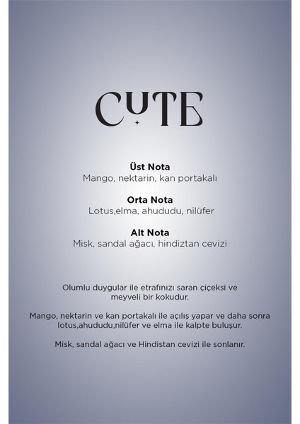 Cute Auramax Koku Kartuşu 250 ML Classic Seri modelleri