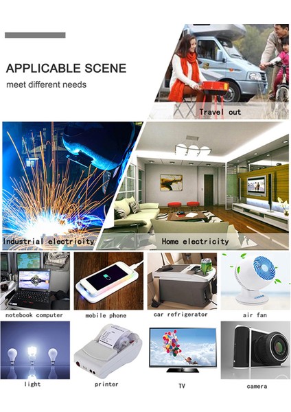 Güç Inverteri Araç Güç Dönüştürücü Evrensel Modifiye 550-600W Dc 12V Için 220V Ac (Yurt Dışından) fırsatları