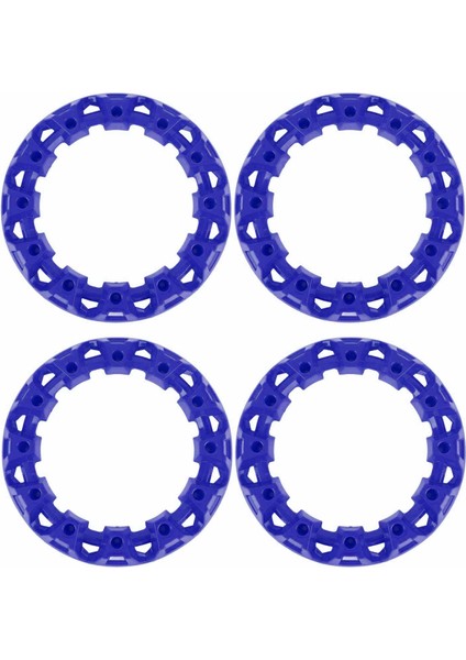 4 Adet 10 Inç Atv Tekerlek Trim Hub Koruma Dekor Jant Kapağı Plastik Çizilmeye Dalı Sportif Görünüm Go Kart Için Mavi (Yurt Dışından)