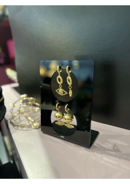 Siyah Küpe Tutucu, Şık ve Pratik Takı Düzenleyici fırsatları