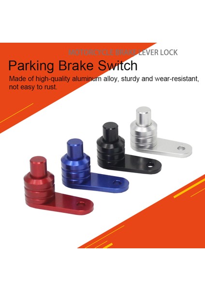 Motosiklet Park Freni Anahtarı Fren Leyveli Kilit Için Yedek Nmax 155/125 Xmax 400/300/250/125 Nss Forza (Yurt Dışından)