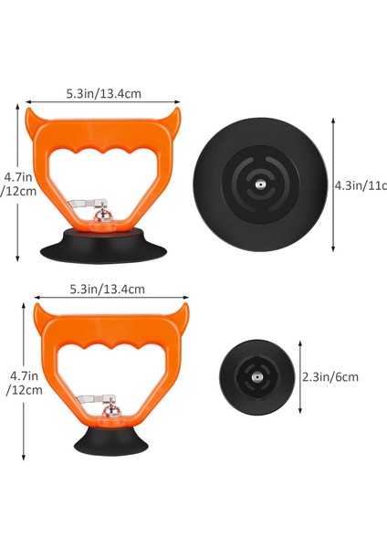 Araba Dent Çektirme, 2 Paket Güçlü Göçük Kaldırma Kiti Vantuz Dent Çektirme Paintless Dent Tamir Kiti Araba Tamir Için, Cam, Ekran, Hareketli Nesneler (Yurt Dışından)