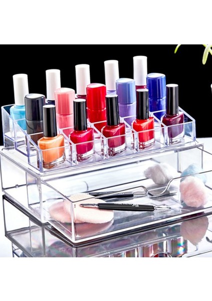 Çok Fonksiyonlu Takı ve Makyaj Organizeri Pratik ve Şık Tasarım