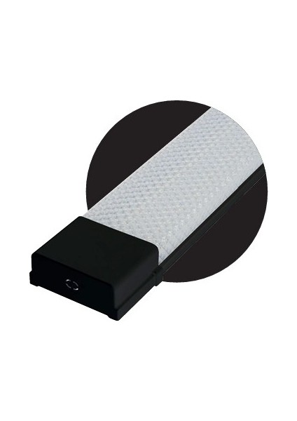 Horoz LED Bant Armatür 40W 6500K 2250LM 120CM ( Siyah Kasa Kristal )( Gama Serisi ) (20ADET)