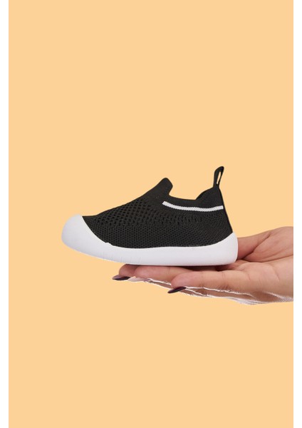 Laaleys Bebek Çocuk Bağcıksız Esnek Rahat Ortopedik Taban Ilk Adım Spor Ayakkabısı fırsatları