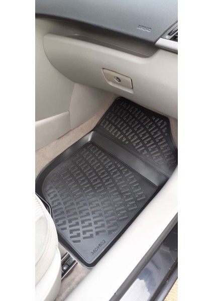 Peugeot 207 3D Siyah Havuzlu Paspas 2006 ve 2015