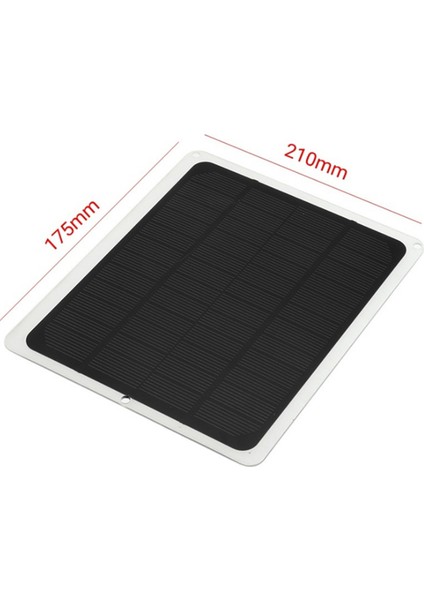 20W Mono Güneş Panelı 12V Pil Şarj Için 12V Su Geçirmez Güneş Pili Damlama Şarj Cihazı ve Bakım 20 Watt Mono Güneş Panelı (Yurt Dışından)
