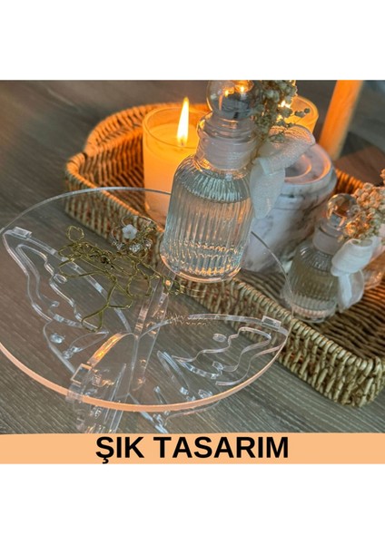 Şık Kelebek Sergi Standı, Pleksi Organizer, Takı ve Makyaj Aksesuarı fiyatları