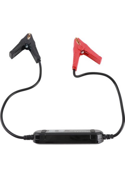 Konnweı BK200 6 V / 12 V / 24 V Araba Bt Pil Test Cihazı Akü Yükü Test Edicisi Dahili Direnç Test Aletiizörü Araba Motosiklet Çim Biçme Makinesi Vapur Siyah (Yurt Dışından)