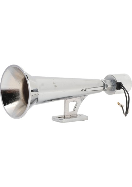 Araba Havalı Korna Evrensel Paslanmaz 150DB Metal Yüksek Sesle Gümüş Kamyon Düdük Boynuz 12V 24V Tekne Yat Rv Motosiklet (Yurt Dışından)