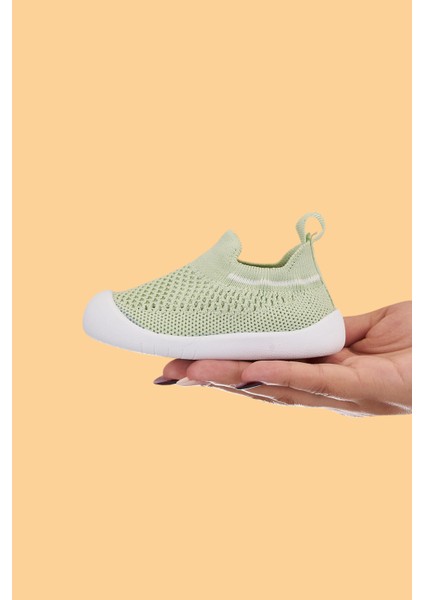 Laaleys Bebek Çocuk Bağcıksız Esnek Rahat Ortopedik Taban Ilk Adım Spor Ayakkabısı fırsatları