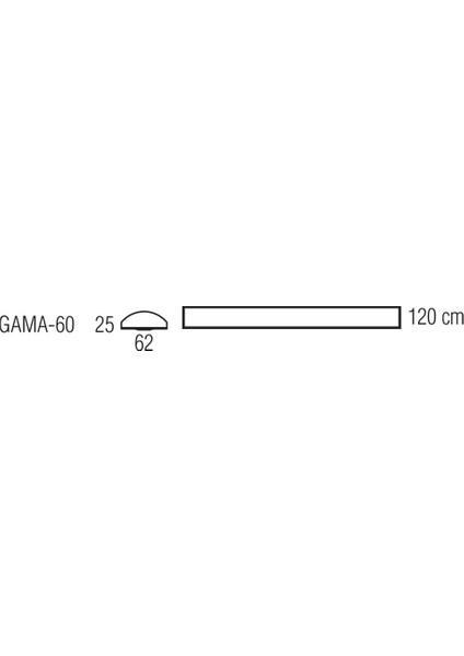 Uzmlight Horoz Gama 60W Prizma LED Bant Armatür Siyah Kasa 7000K 120CM 10 Adet fiyatları